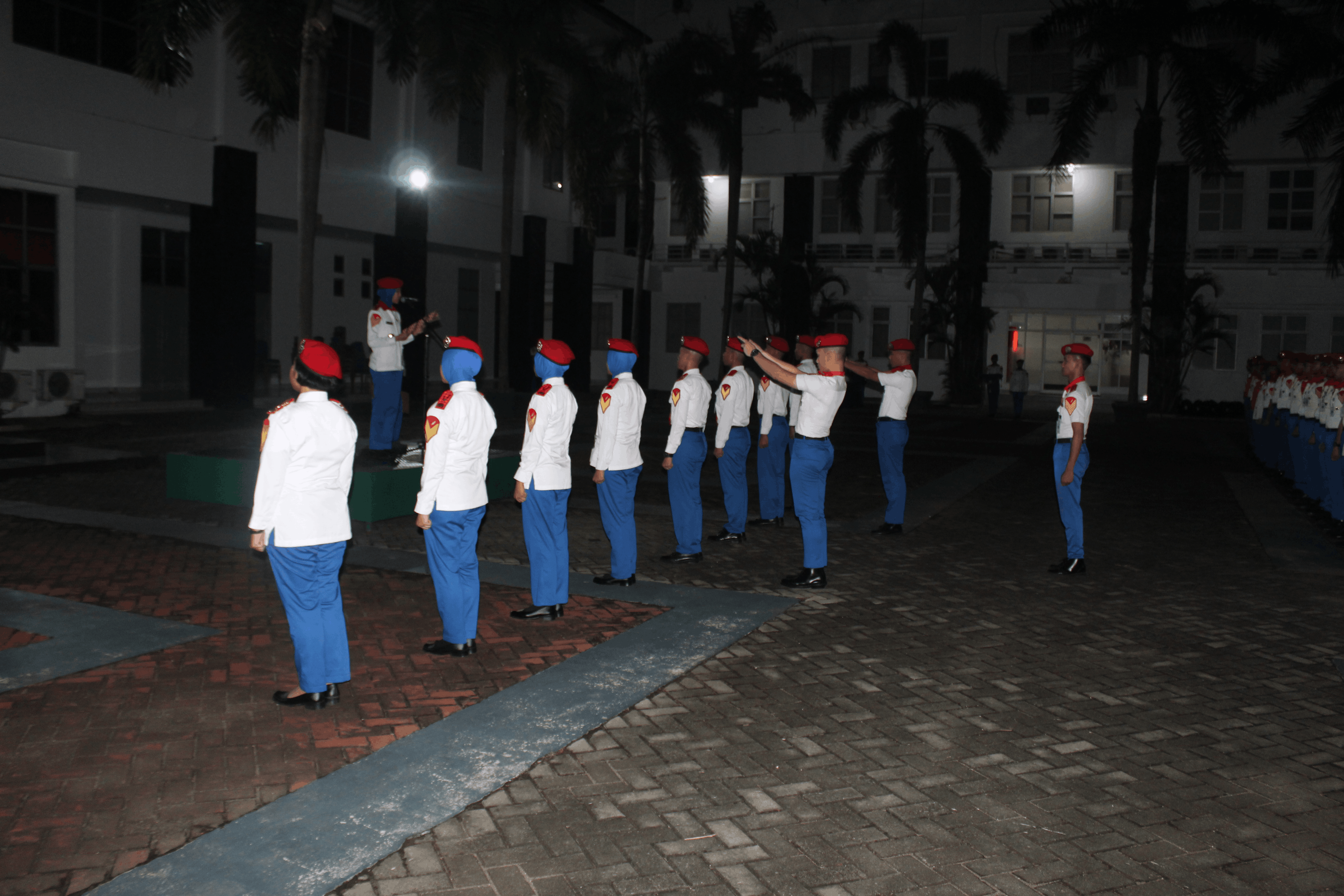 Father and daughter planting